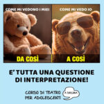 Immagine relativa a Laboratorio Teatrale doposcuola per la scuola media | “da così A COSì!”