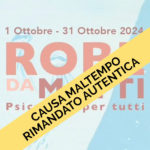 Immagine relativa a CAUSA MALTEMPO RIMANDATO AUTENTICA al 9 Novembre!