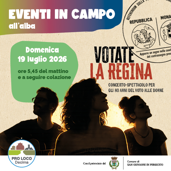 Immagine relativa a 19 Luglio ore 5.45 | Votate la regina arriva all’alba, Voto alle Donne!
